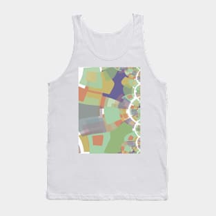 Trendy abstract Tank Top